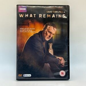DVD What Remains BBC British TV Crime Drama Psychological Thriller Mystery REG2